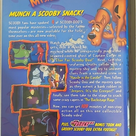 Vintage 90s Y2K Scooby-Doo VHS Cassette Tape Bundle of Four Collectible Rare - Picture 12 of 16